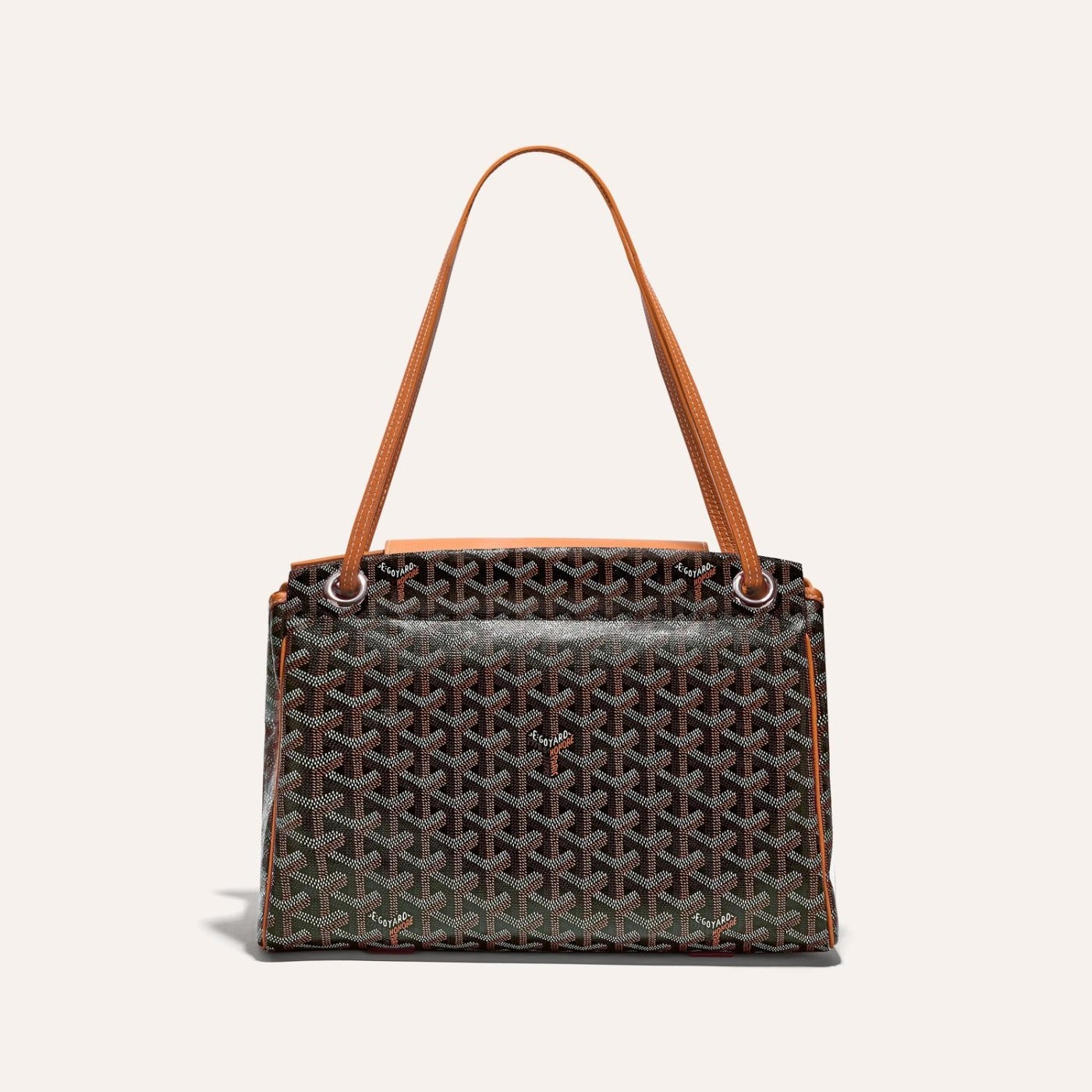 Goyard Rouette Souple Bag Black & Tan - Image 3